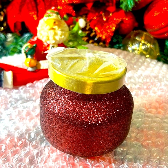 Capri Blue Tinsel & Spice Holiday Candle - Petite Glam Jar Candle - - Picture 5 of 12